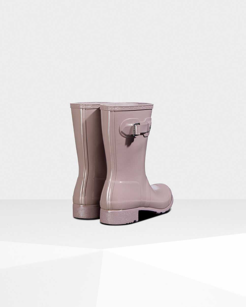 Hunter Mujer Original Tour Foldable Gloss - Botas de Lluvia Moradas - 985-GCVDSK